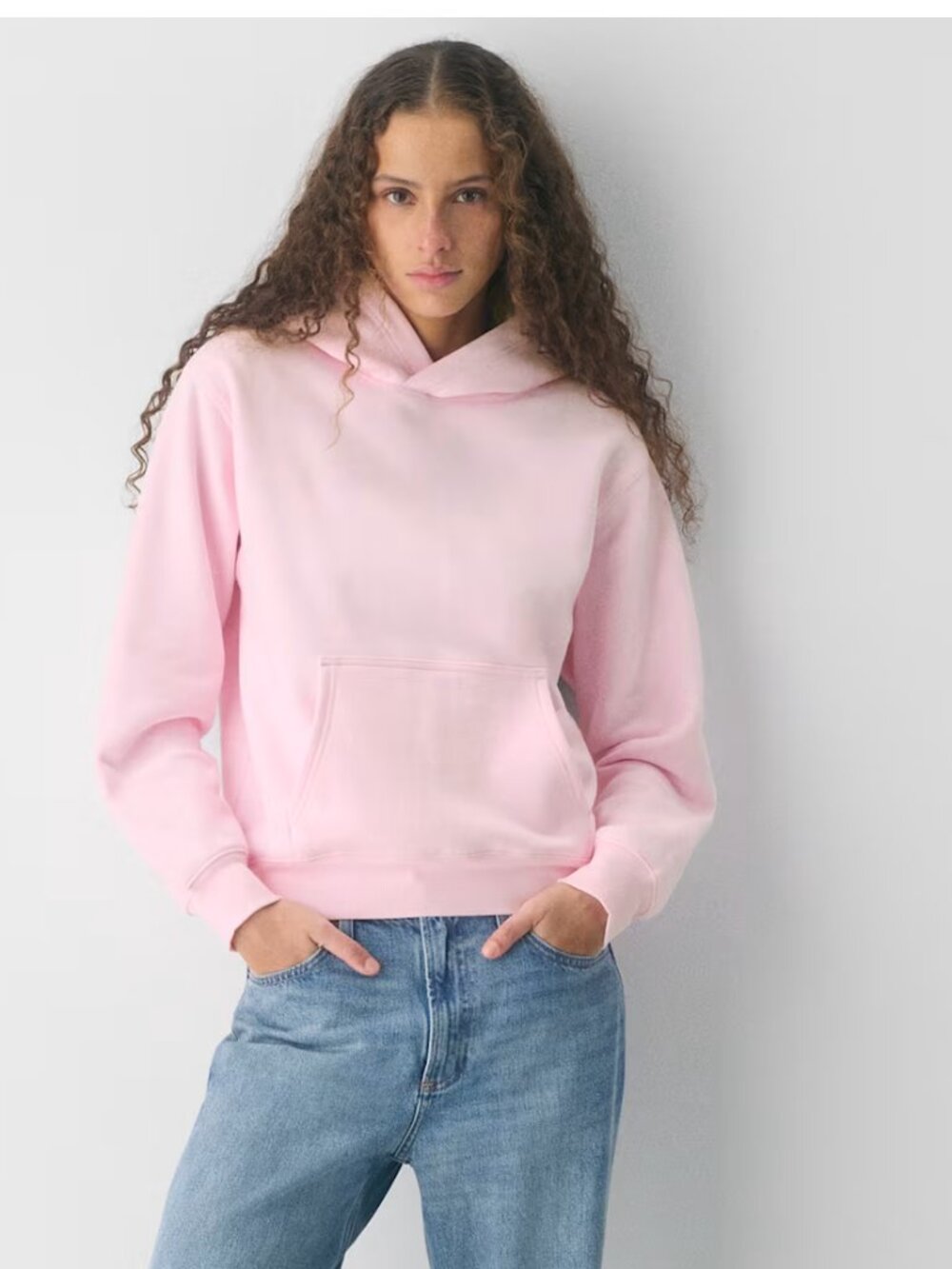 Aritzia Cozy Sweatfleece Perfect Hoodie, Villa Pink, Large
